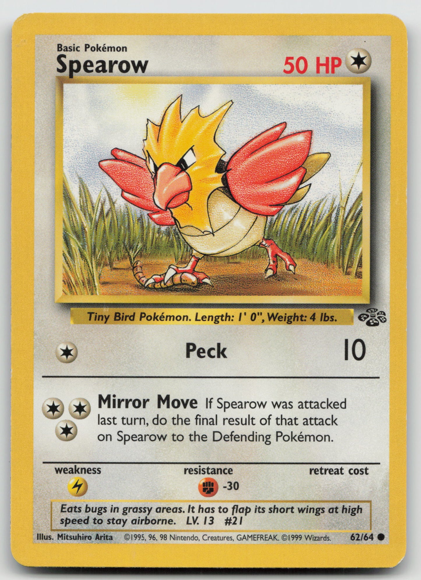 Spearow Common Unlimited JU 62/64 MP