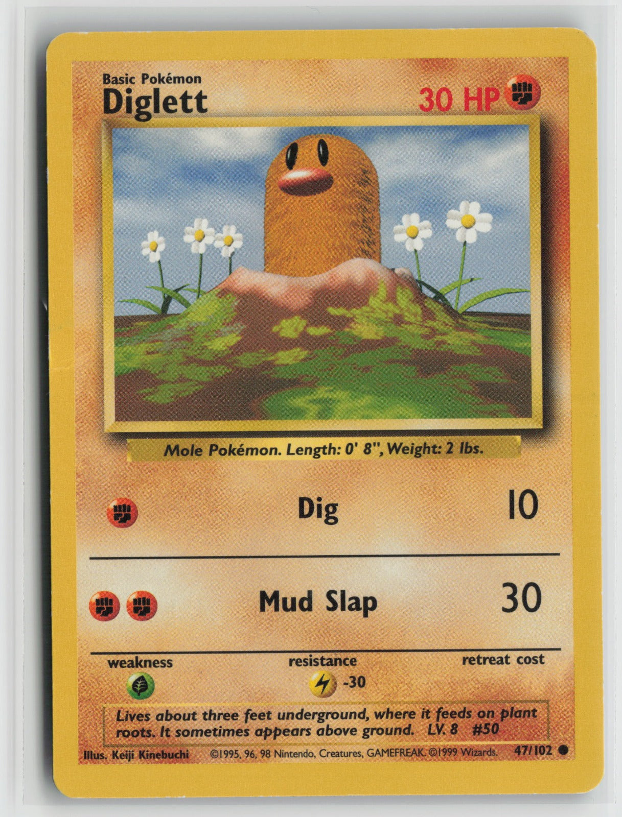 Diglett Common BS 047/102 DMG
