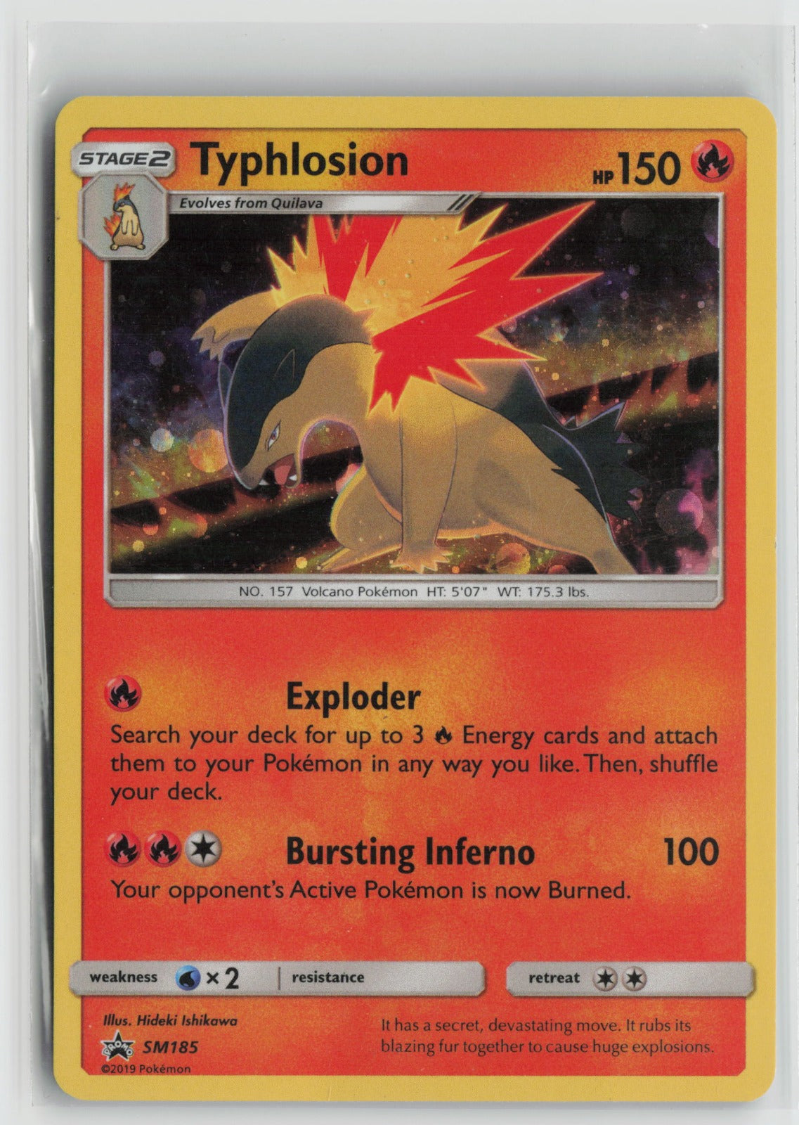 Typhlosion - Promo Holo SMP SM185 NM