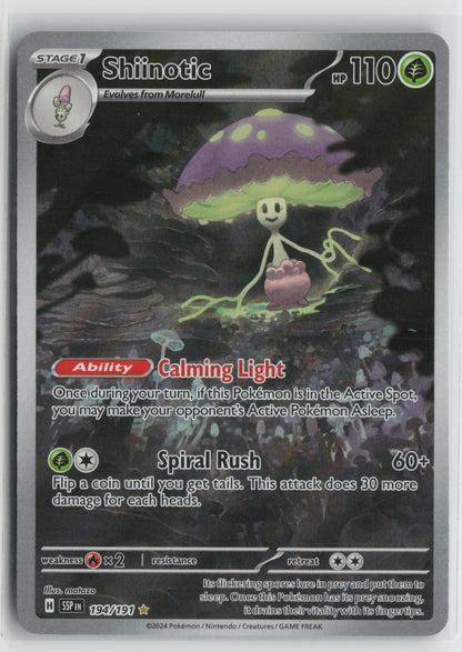 Shiinotic - Illustration Rare Holo SSP 194/191 NM