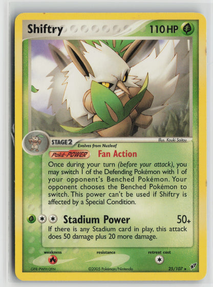 Shiftry Rare DX 25/107 LP