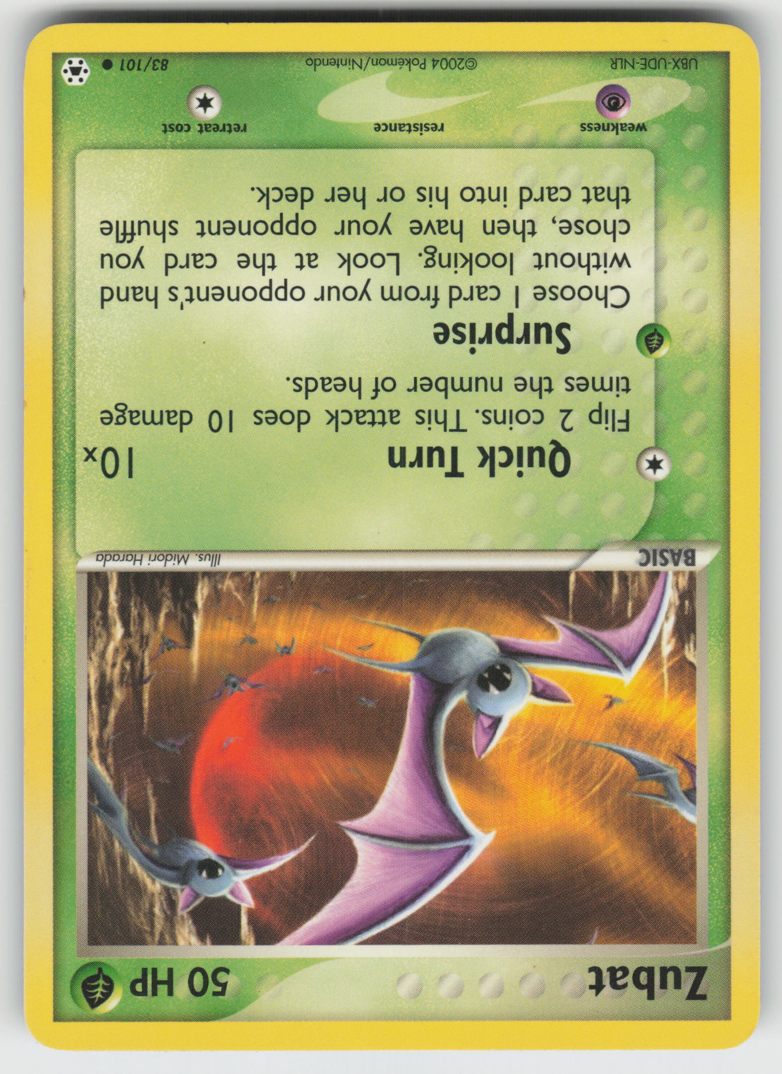 Zubat Common Hidden Legends 83/101 LP