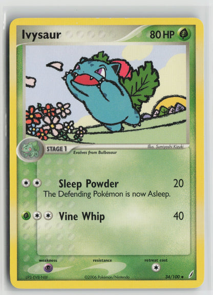 Ivysaur - 034/100 Uncommon CG 34/100 NM