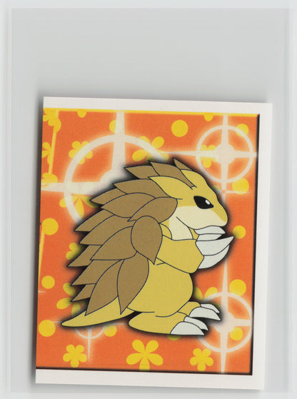 Sandslash - Merlin Topps Sticker 1999 #197 NM