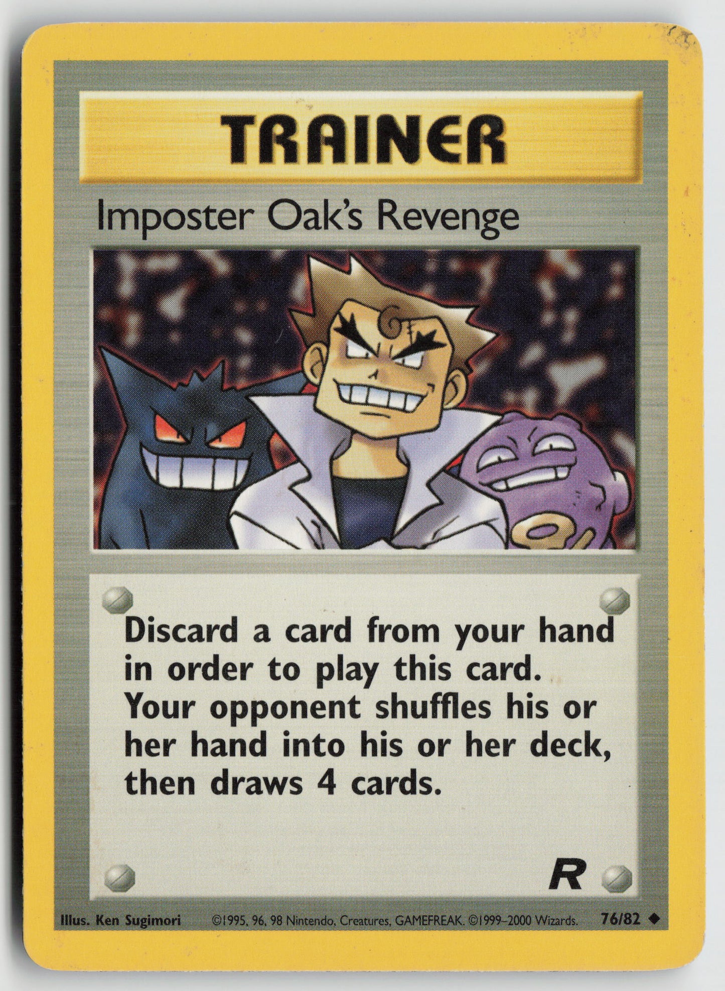 Imposter Oak's Revenge Uncommon Team Rocket 76/82 MP