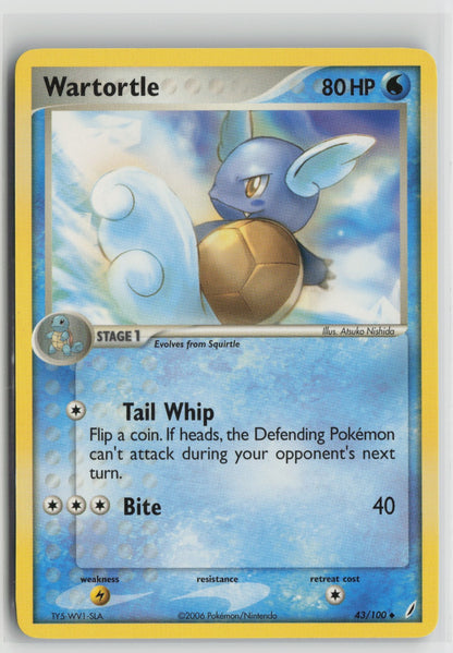 Wartortle - 043/100 Uncommon CG 43/100 NM