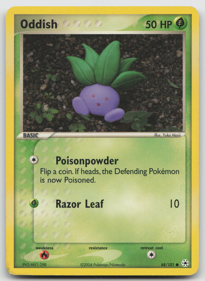 Oddish Common Normal HL 68/101 LP