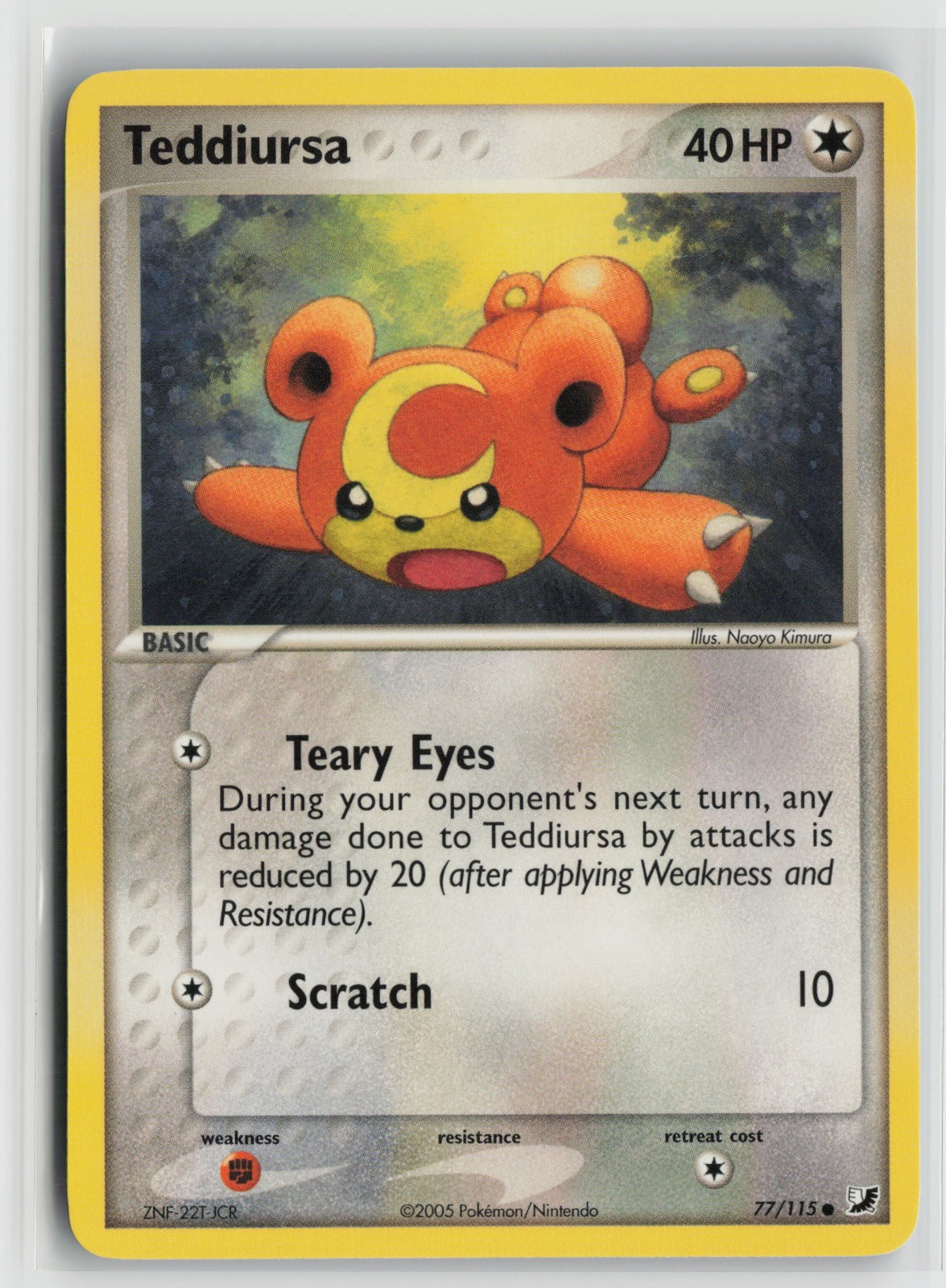 Teddiursa Common UF 77/115 NM