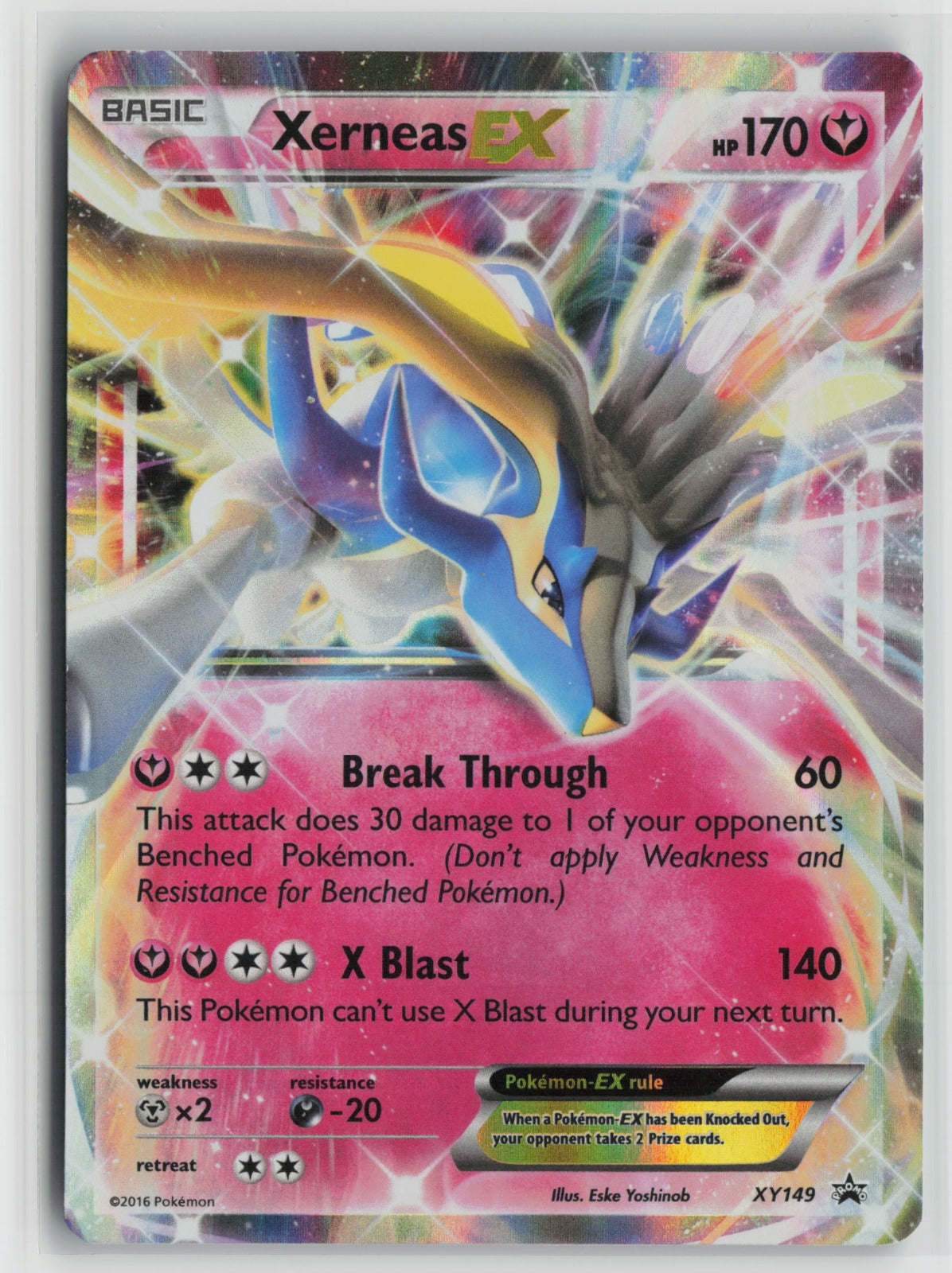 Xerneas EX - (Shiny) Promo Holo PR XY149 LP