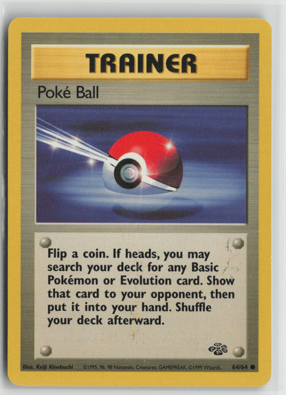 Poke Ball Common Unlimited JU 64/64 MP
