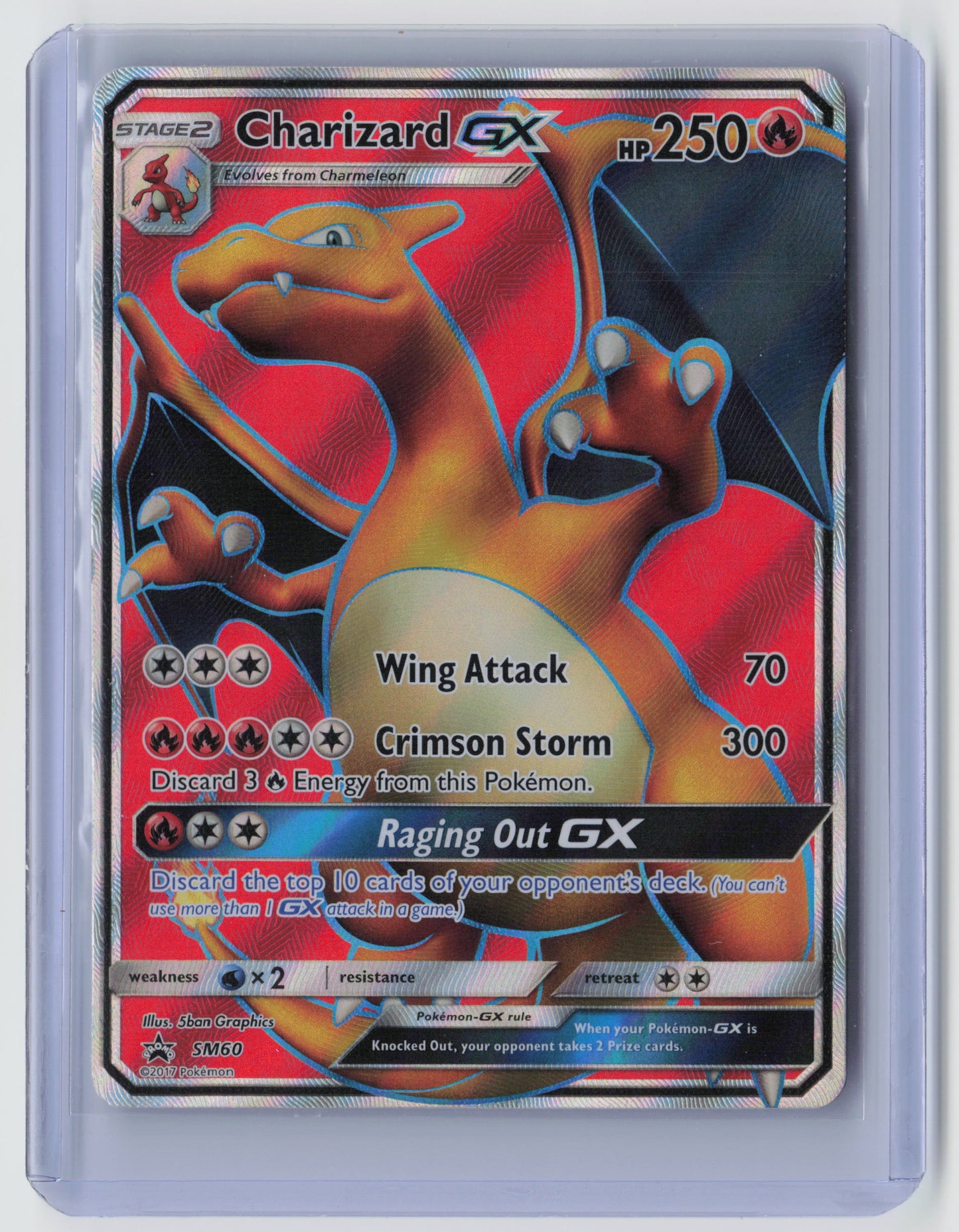 Charizard GX - Promo SM Promos SM60 NM
