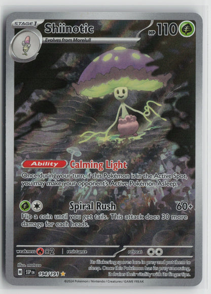 Shiinotic - Illustration Rare Holo SSP 194/191 NM