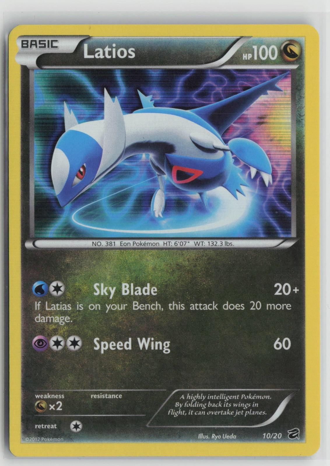 Latios Holo Rare DRV 10/20 LP