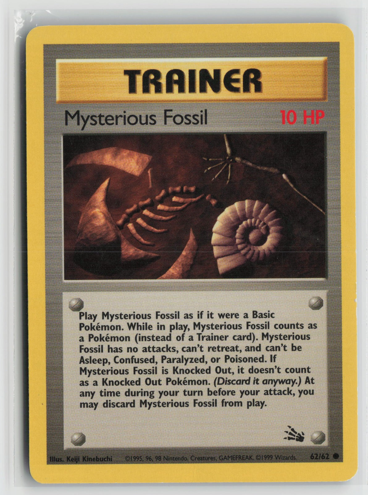 Mysterious Fossil Common Unlimited FO 62/62 DMG