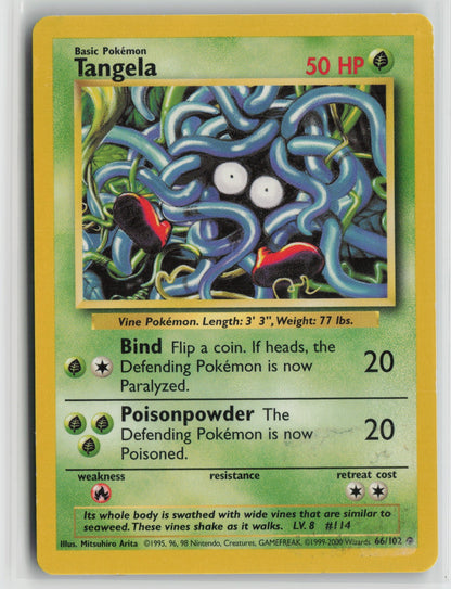 Tangela Common BS 066/102 DMG