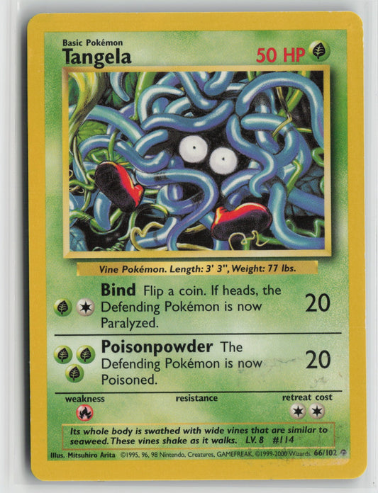 Tangela Common BS 066/102 DMG