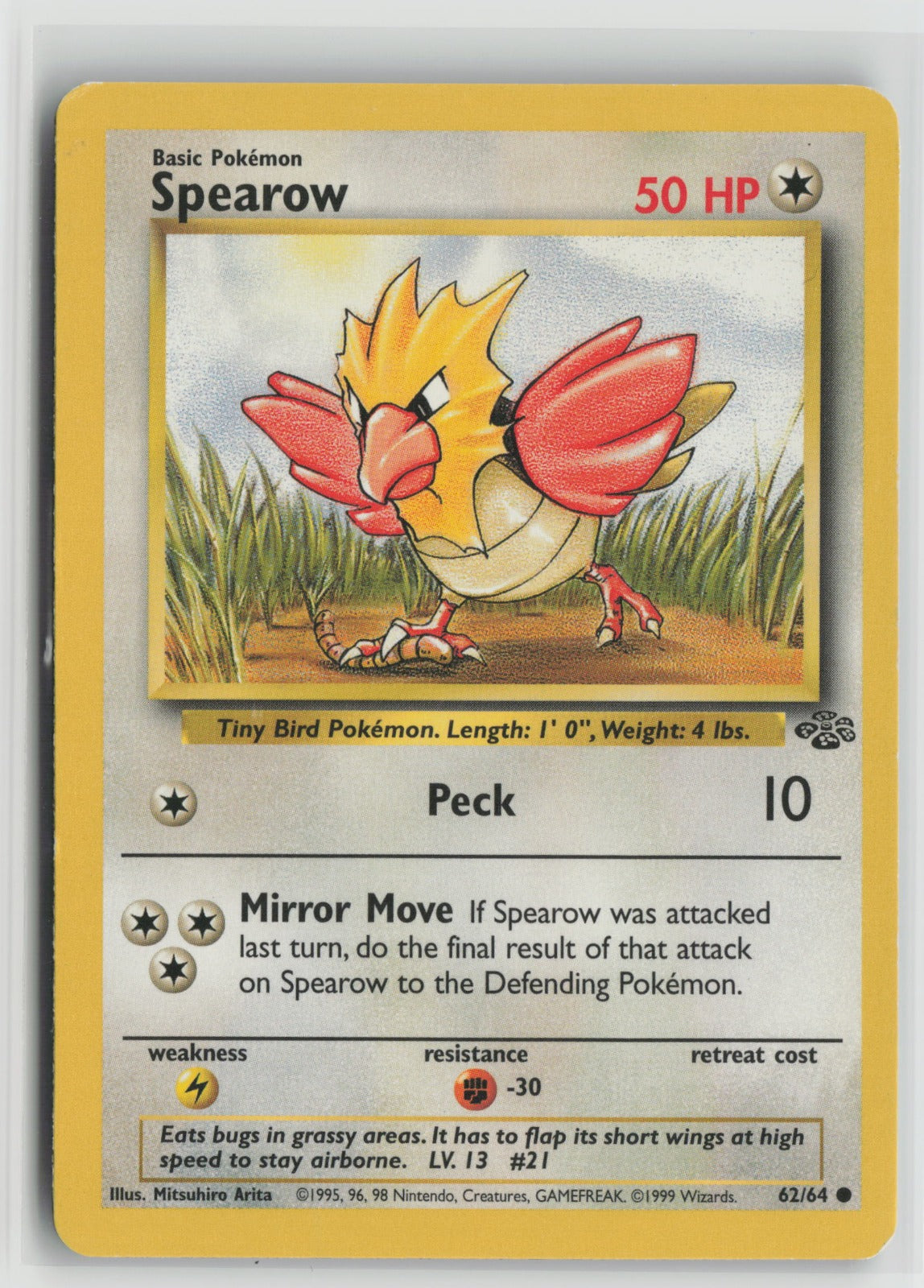 Spearow Common Unlimited JU 62/64 MP