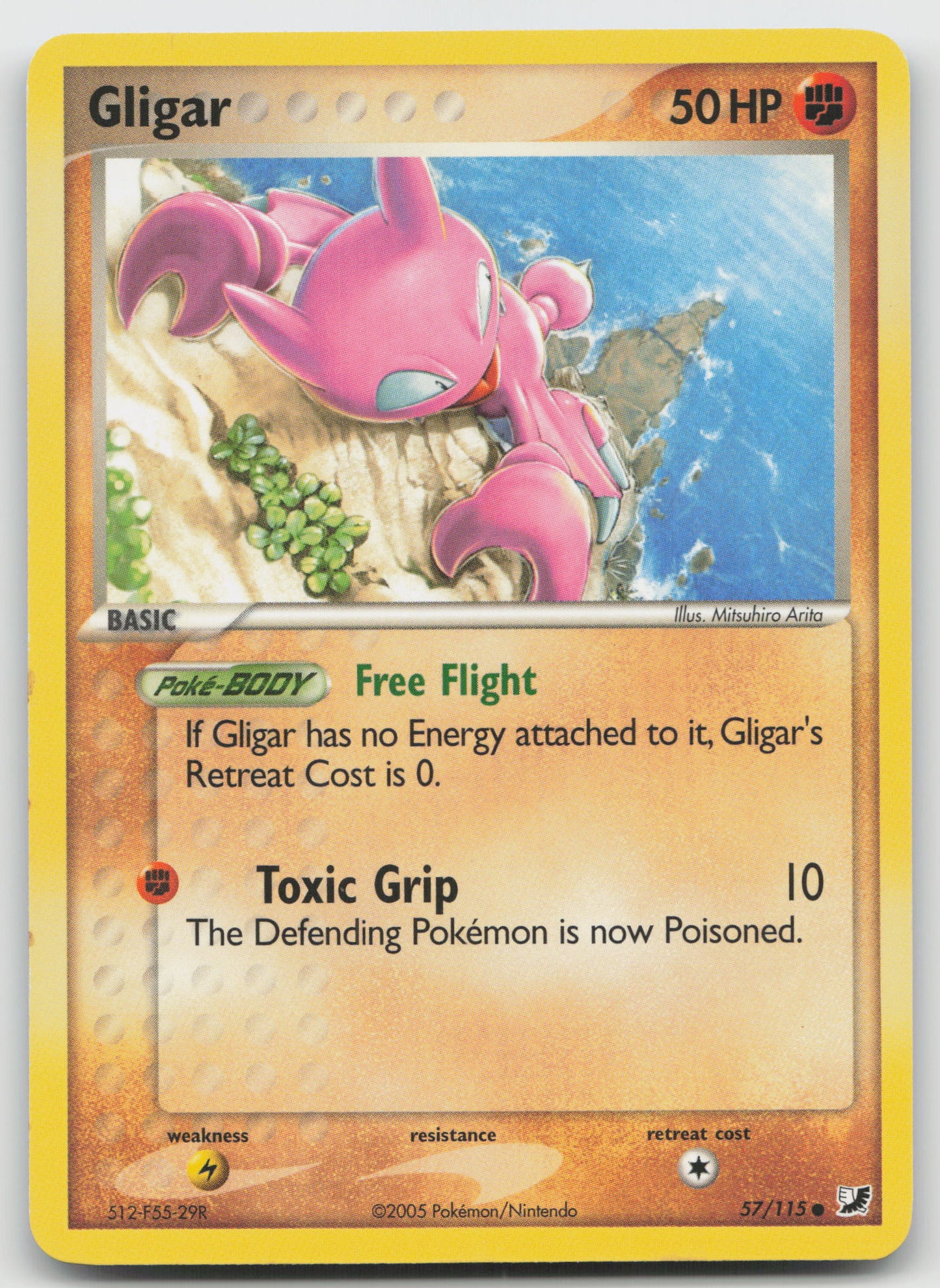 Gligar Common Unseen Forces 57/115 LP