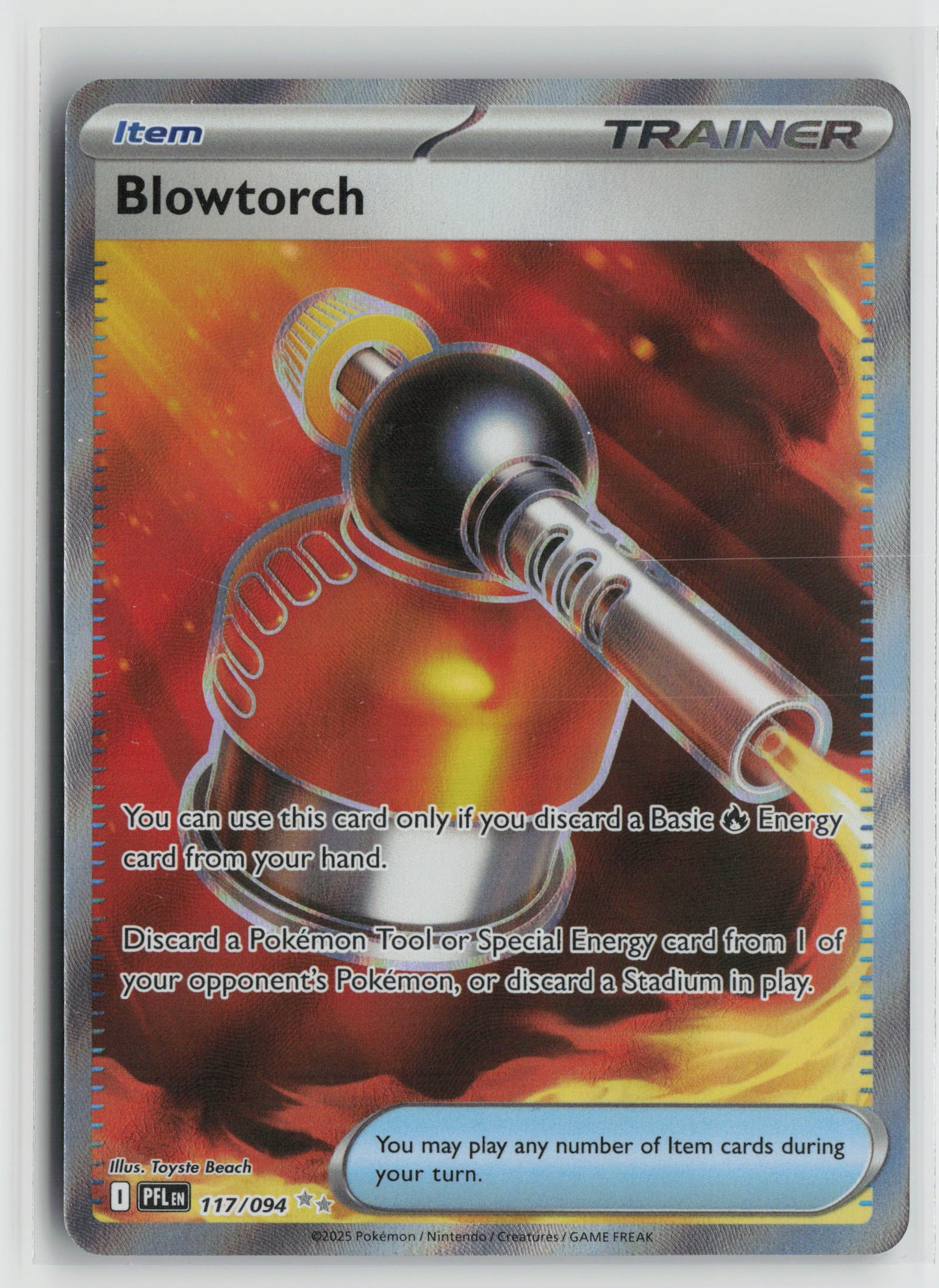 Blowtorch - Ultra Rare ME02: Phantasmal Flames 117/094 NM