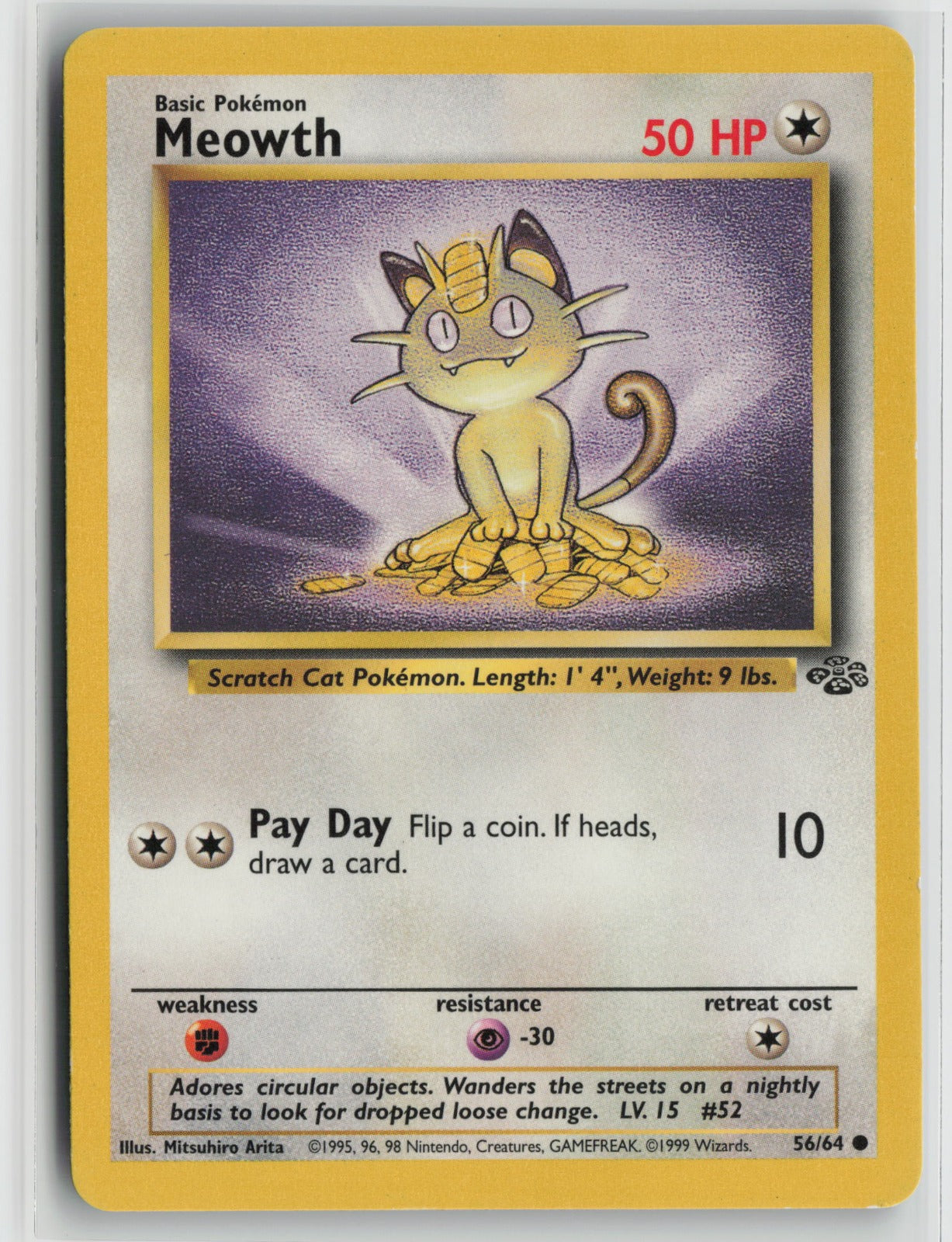 Meowth Common Unlimited JU 56/64 LP