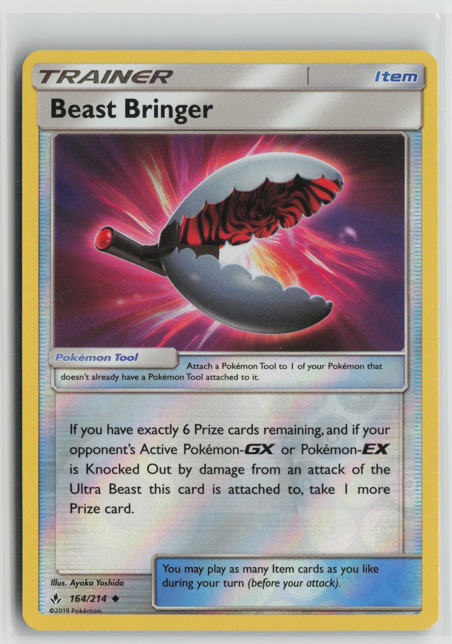 Beast Bringer Uncommon Reverse Holo SM10 164/214 NM