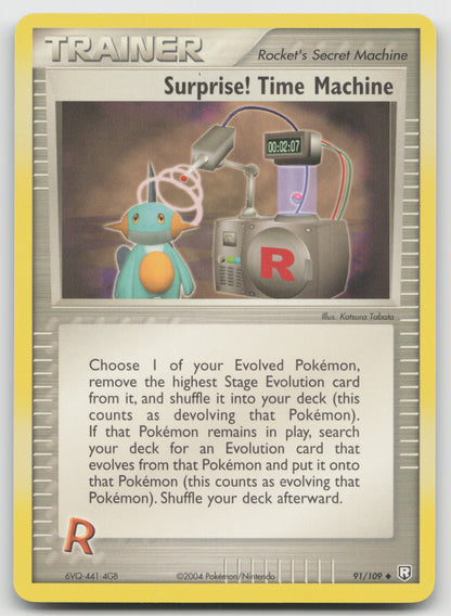 Surprise! Time Machine Uncommon Normal RR 91/109 LP