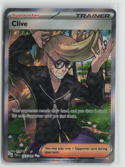 Clive - Ultra Rare Holo PAF 227/091 NM