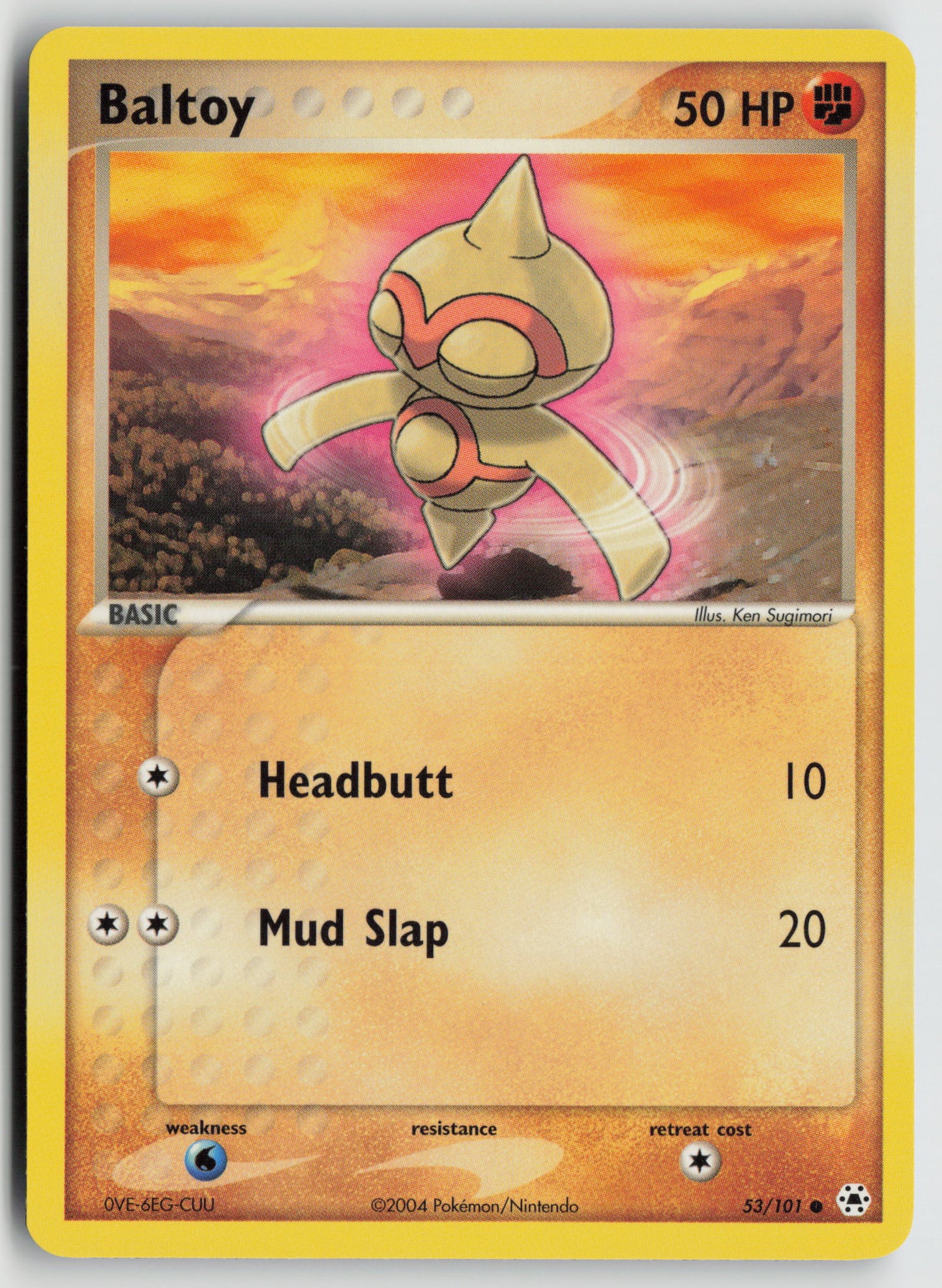 Baltoy - Common Hidden Legends 53/101 NM