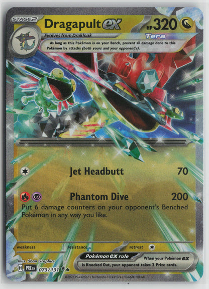 Dragapult ex Double Rare SV: Prismatic Evolutions 073/131 NM-C