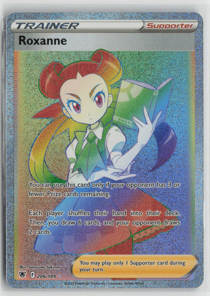 Roxanne (Secret) Secret Rare Holo SWSH10 206/189 NM