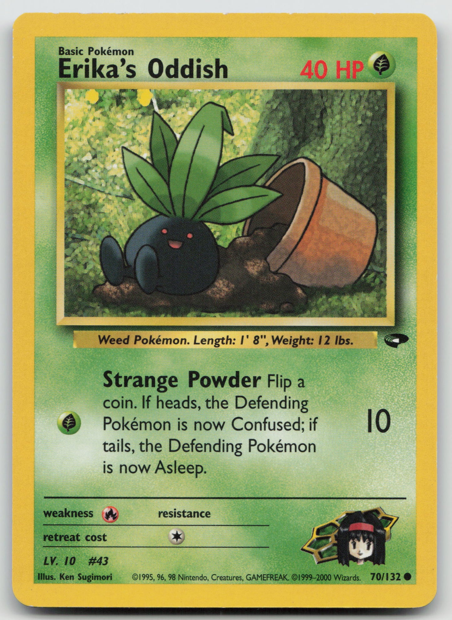 Erika's Oddish Common Unlimited G2 070/132 MP