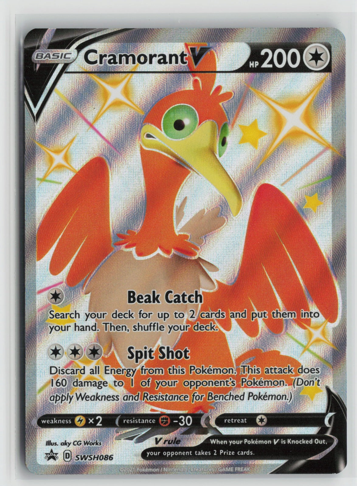Cramorant V - Promo Holo SWSD SWSH086 NM