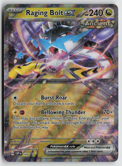 Raging Bolt ex - Promo Holo SVP 145 NM