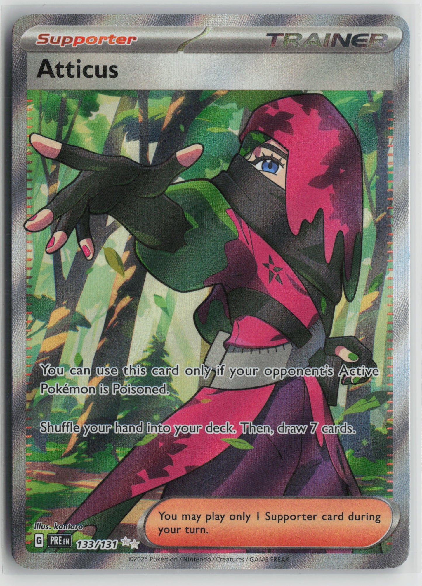 Atticus Ultra Rare SV: Prismatic Evolutions 133/131 NM-B