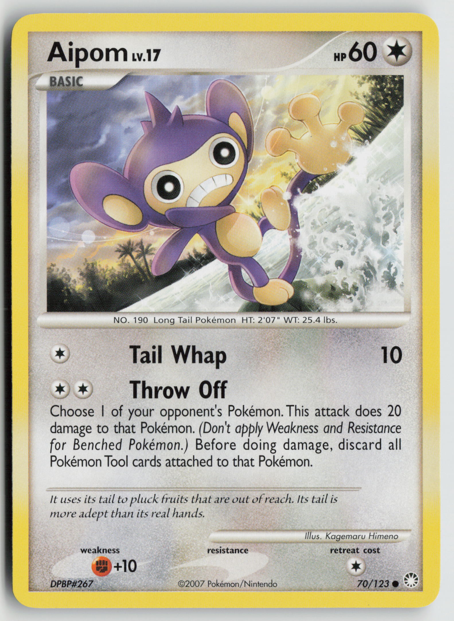 Aipom Common Mysterious Treasures 70/123 LP