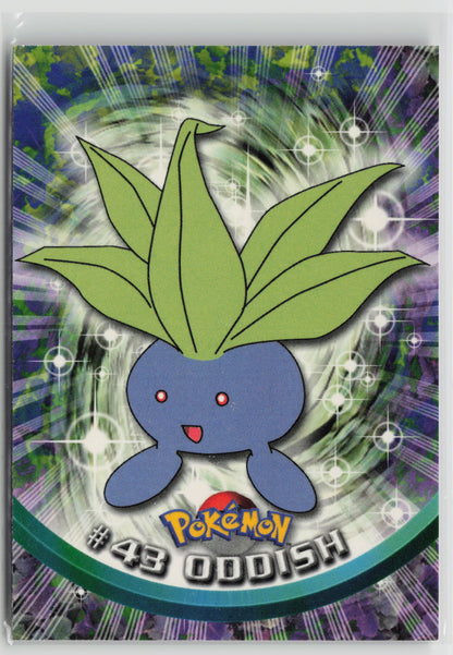 Oddish #43 Topps TV Animation Series 1999 Non-Holo NM