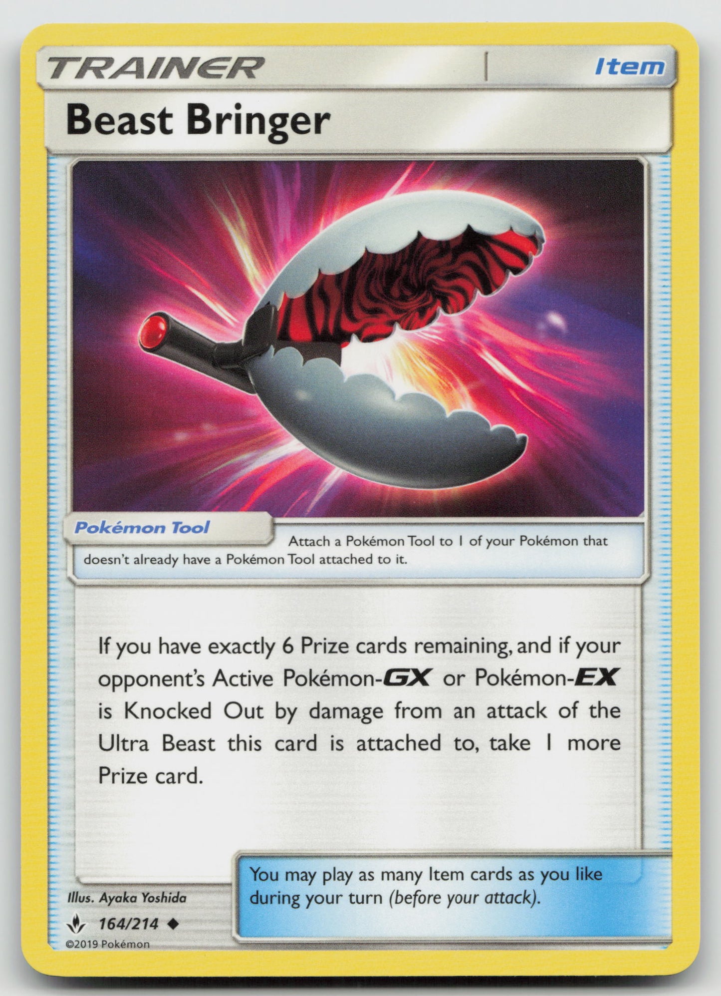 Beast Bringer Uncommon Normal SM10 164/214 NM