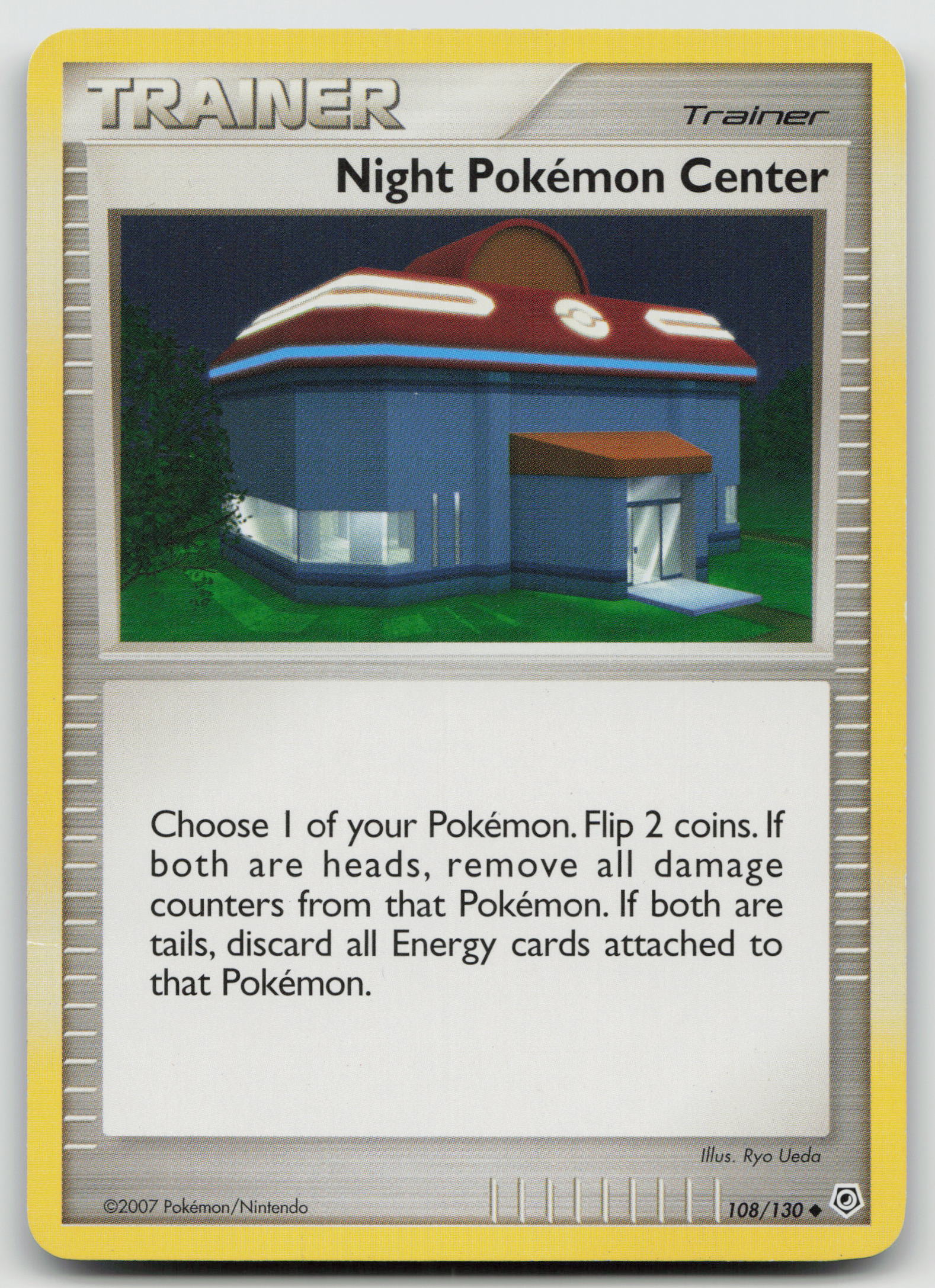 Night Pokemon Center Uncommon Normal DP 108/130 HP