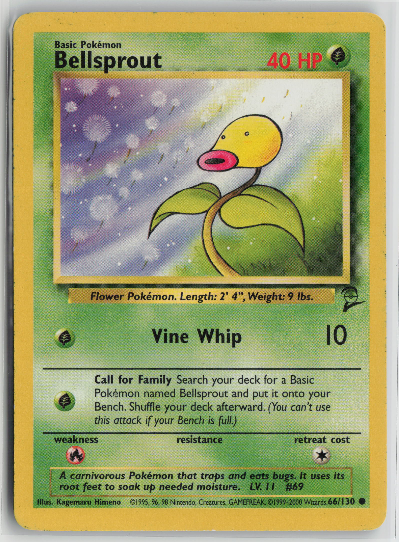 Bellsprout Common Normal BS2 066/130 MP