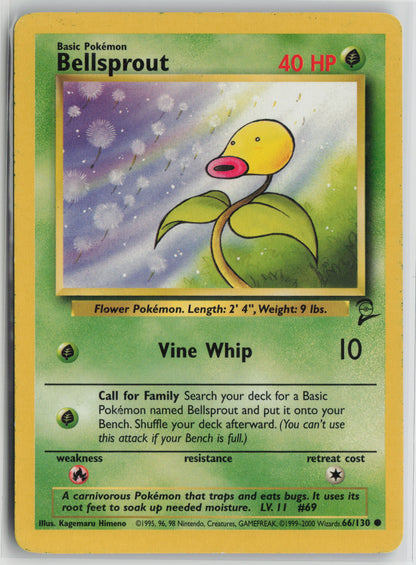 Bellsprout Common Normal BS2 066/130 MP