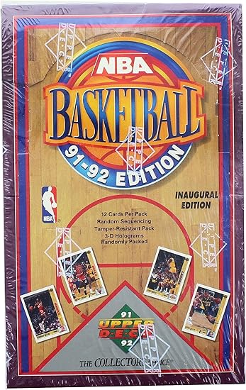 SEALED 1991-92 Upper Deck NBA Basketball Box