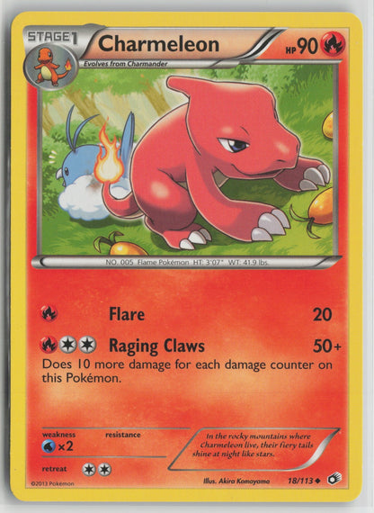 Charmeleon Uncommon LTR 18/113 LP