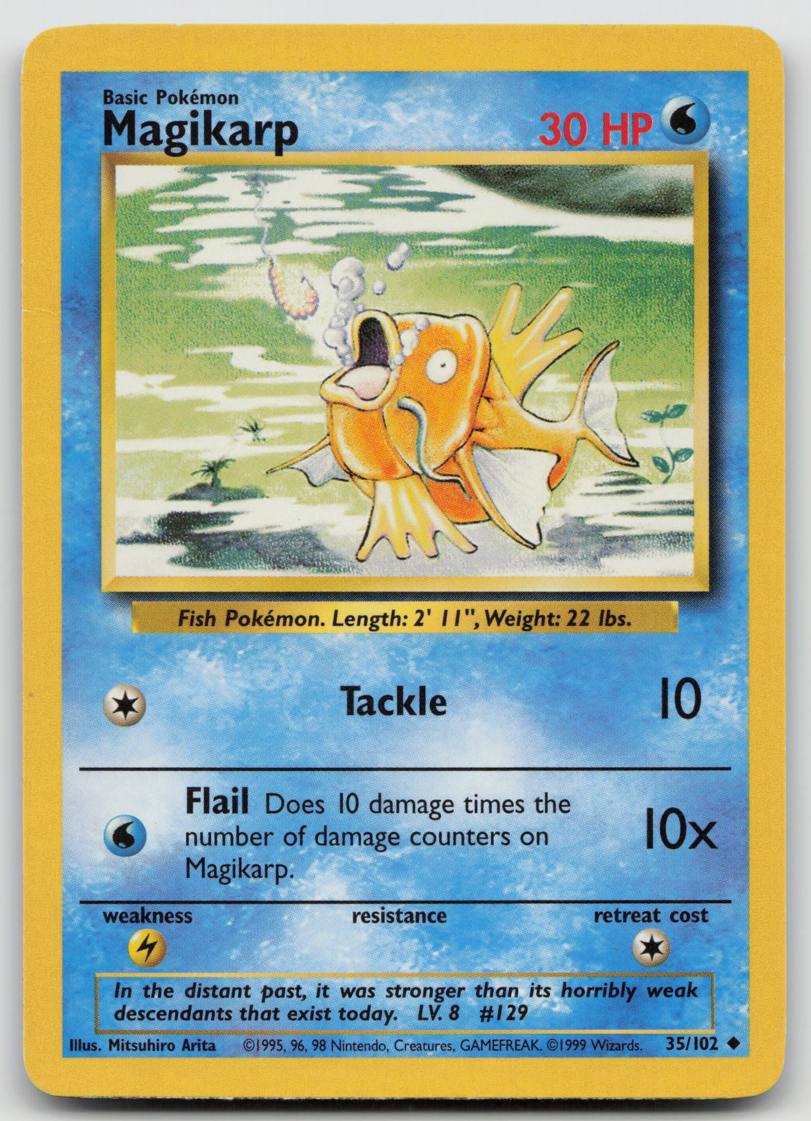 Magikarp Uncommon Normal BS 035/102 MP