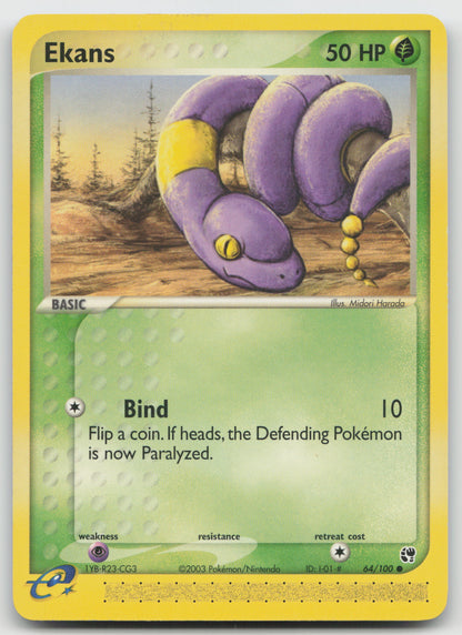 Ekans Common Sandstorm 64/100 LP
