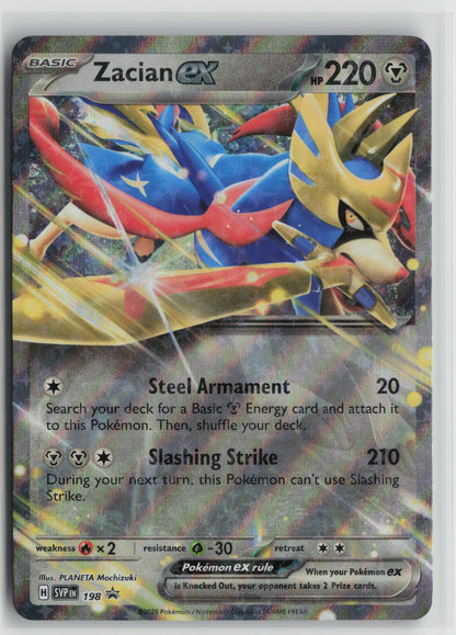 Zacian ex Promo Holo SVP 198 NM