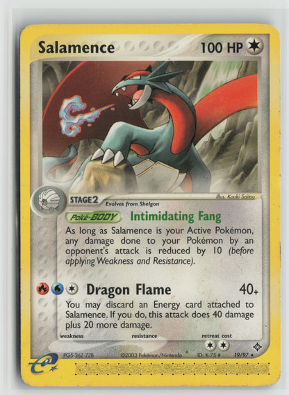 Salamence - Rare DR 19/97 HP