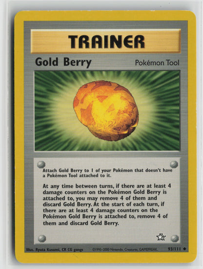 Gold Berry Uncommon Unlimited N1 093/111 LP