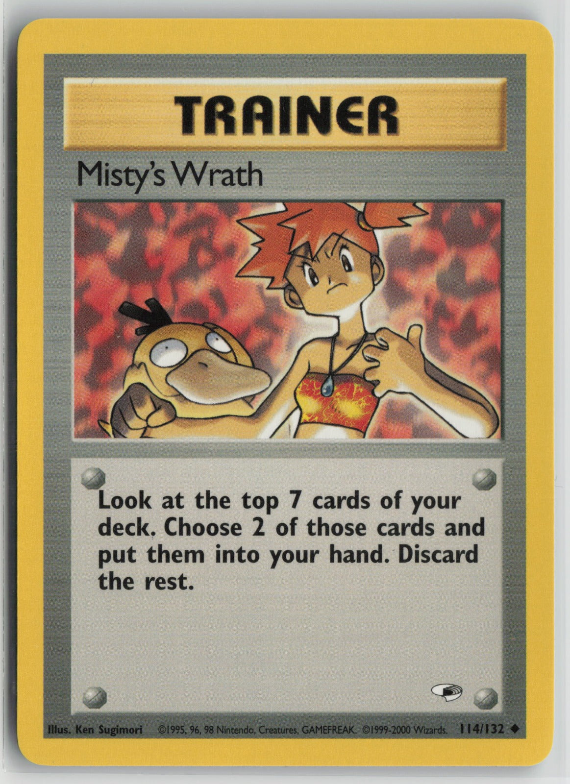 Misty's Wrath Uncommon Unlimited G1 114/132 NM