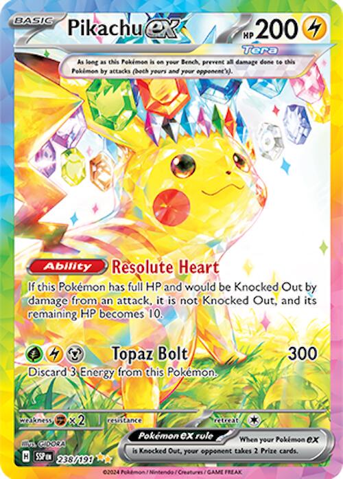 Pikachu EX - Surging Sparks #238/191
