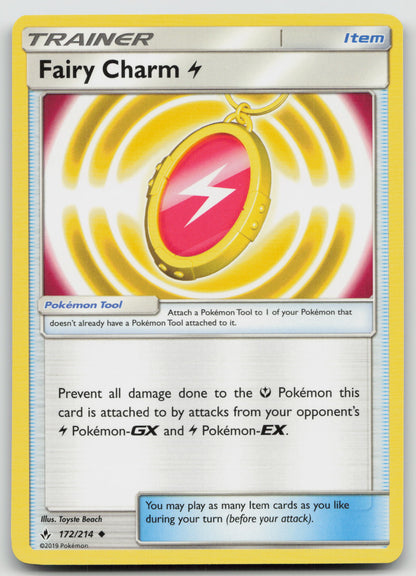 Fairy Charm L Uncommon Normal SM10 172/214 NM